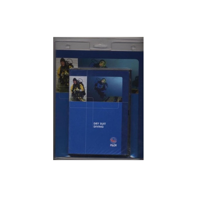 PADI Dry Suit Diving Crew Pack Training Materials For Scuba Divers