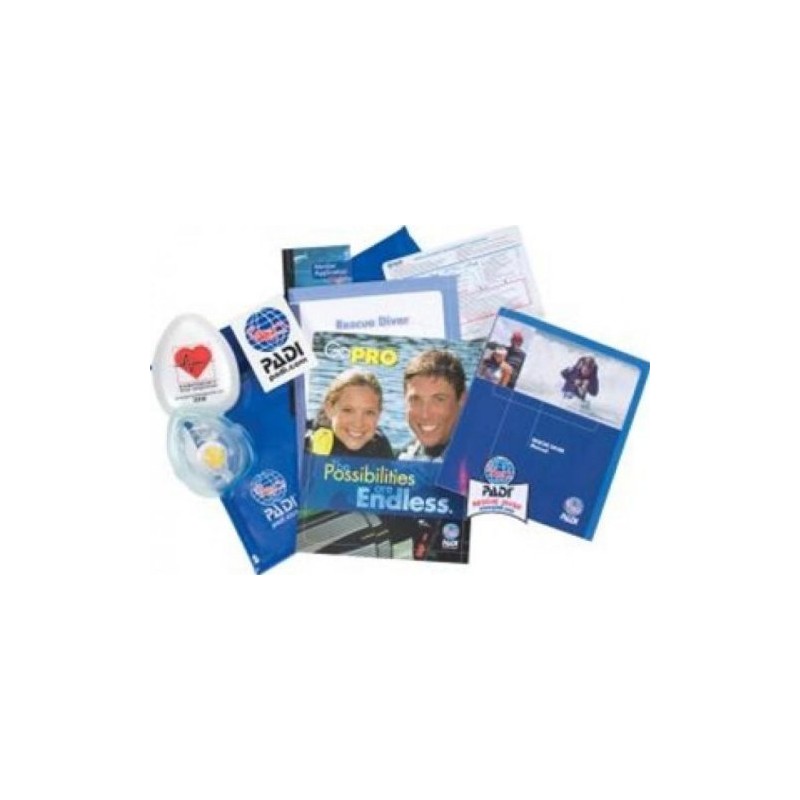 PADI Rescue Diver Crew Pack With Pocket Mask