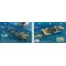 Thistlegorm Stern in the Red Sea, Egypt (8.5 x 5.5 Inches) (21.6 x 15cm) - New Art to Media Underwater Waterproof 3D Dive Site M