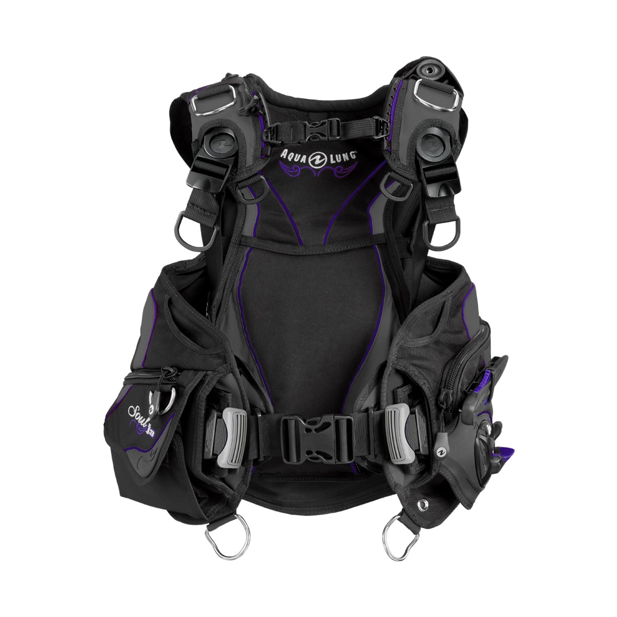 Aqua Lung Women's Soul I3 Hybrid Jacket / Back Weight-Integrated BCD