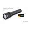 DIV01 Mechanical Rotary Switch LED Dive Light, Rechargable Battery & Charger