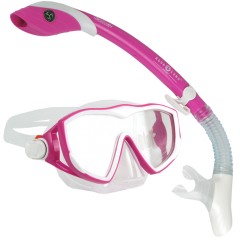 Aqua Lung Diva1 LX & Island Dry LX Combo Dive Mask & Snorkel