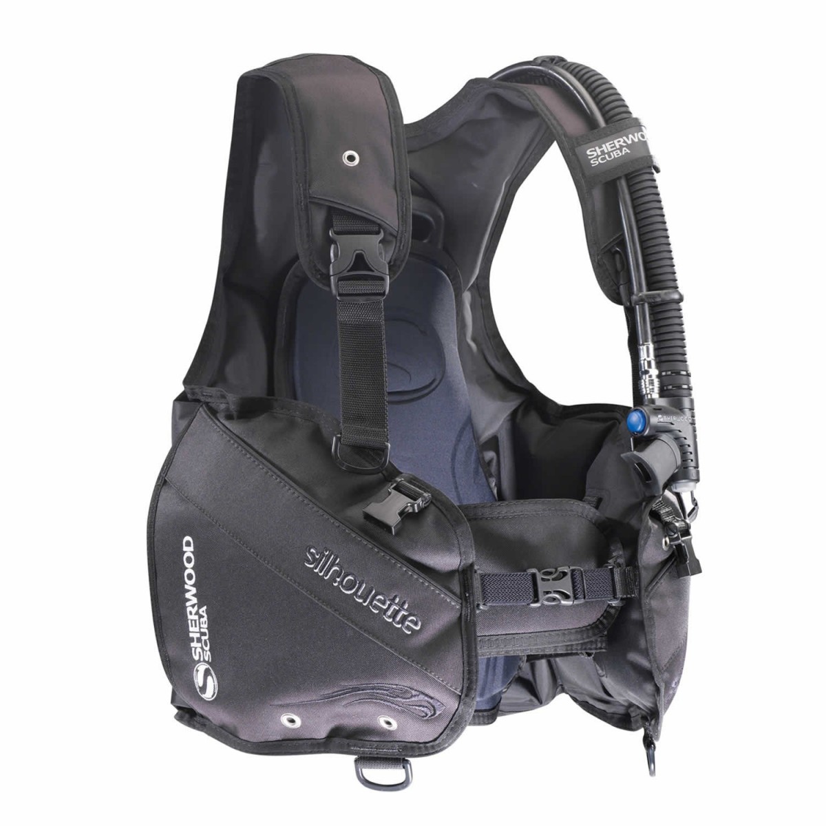 Sherwood Silhouette Scuba Diving Buoyancy Compensator Weight Integrated.